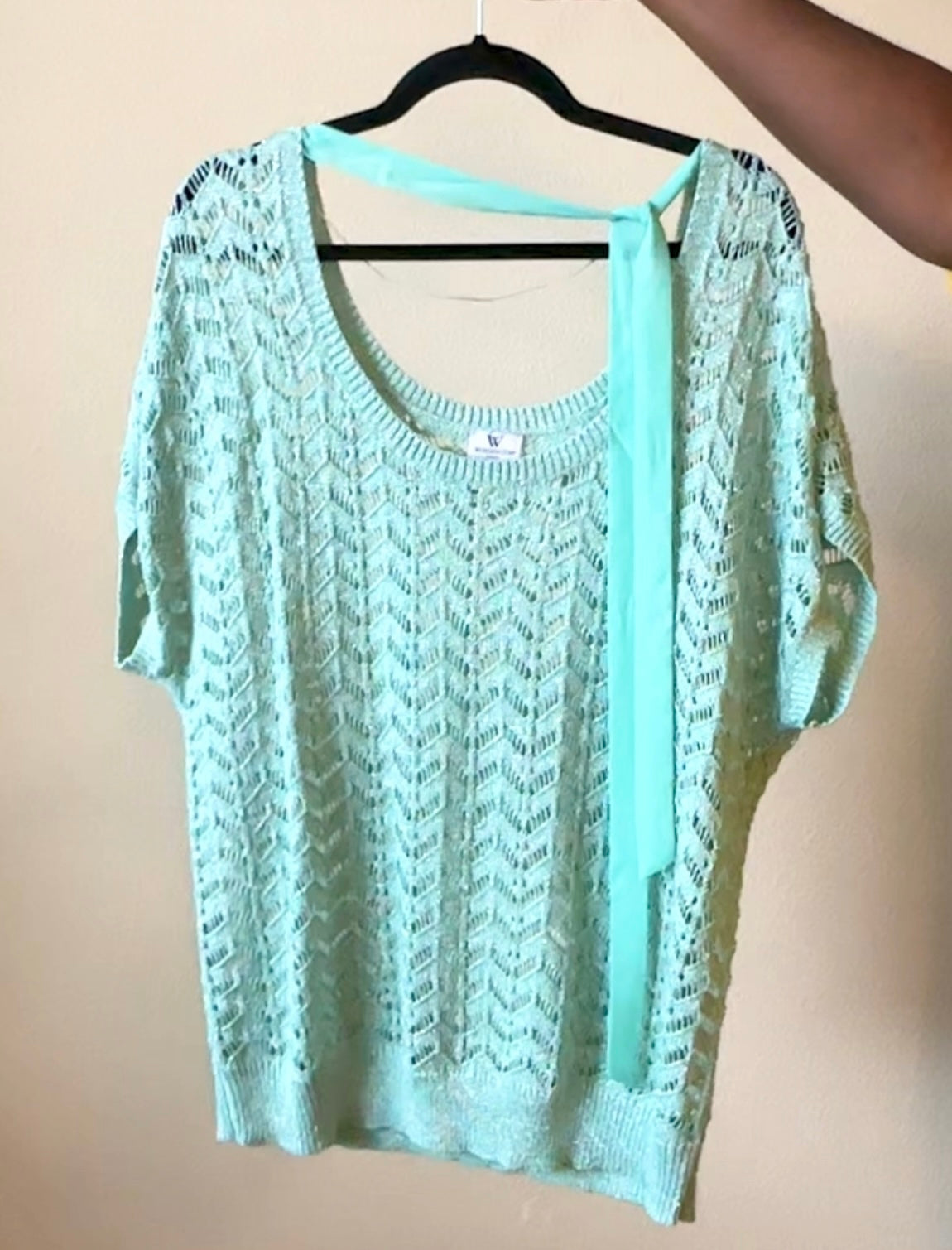 Metallic Knit Top 2X (1/1) – Naheemah Azor