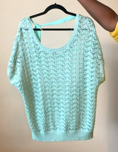 Load image into Gallery viewer, Metallic Knit Top 2X (1/1)