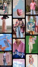 Load image into Gallery viewer, Curated Thrift Bundle L/XL - Pink & Blue Western (0/1)