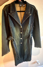 Load image into Gallery viewer, Denim Trench Coat L/XL (0/1)
