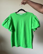 Load image into Gallery viewer, Bubble Sleeve Top XL (1/1)