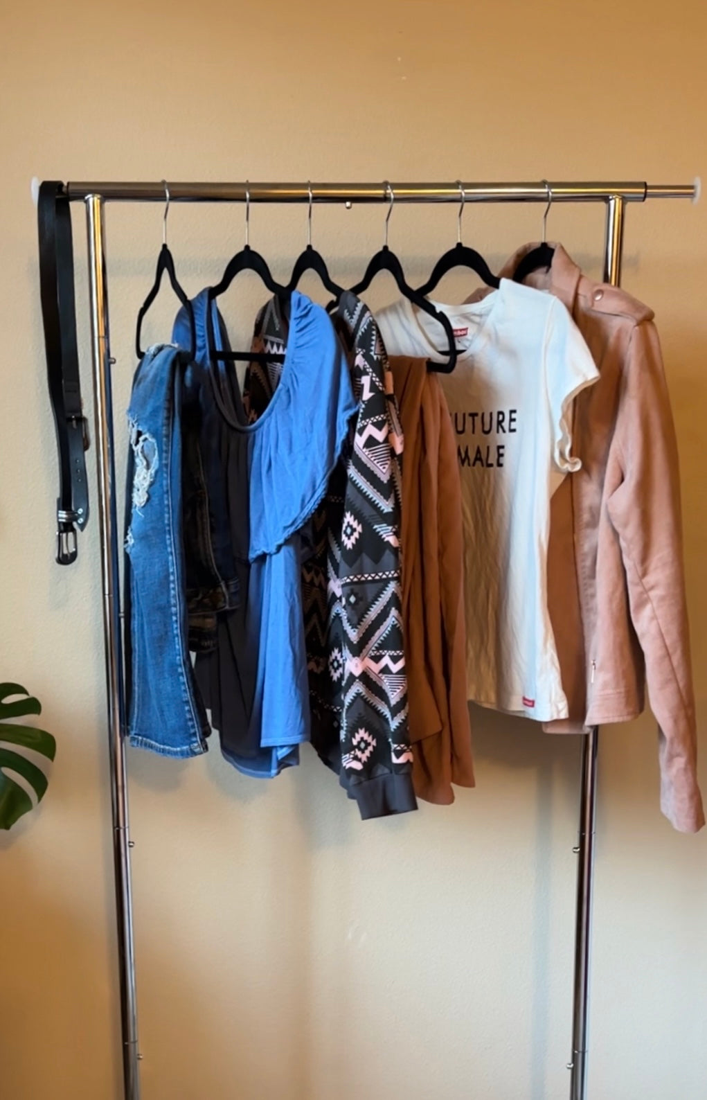 Curated Thrift Bundle L/XL - Pink & Blue Western (0/1) – Naheemah Azor