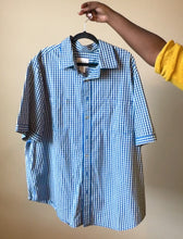 Load image into Gallery viewer, Oversized Gingham Shirt 1XL/2XL(1/1)