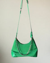 Load image into Gallery viewer, Green Purse with Chain (1/1)