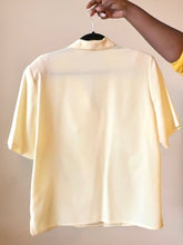 Load image into Gallery viewer, Butter Yellow Button Down Size: L/XL (1/1)
