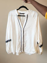 Load image into Gallery viewer, Cotton Peasant Blouse L (1/1)