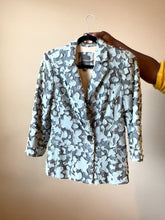 Load and play video in Gallery viewer, Mesh with Denim Applique Blazer M (1/1)