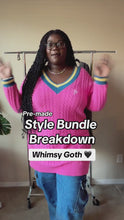 Load and play video in Gallery viewer, Curated Thrift Bundle S/M- Whimsy Goth (0/1)