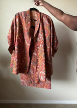 Load and play video in Gallery viewer, Paisley Print Jacket & Skirt Set L (1/1)