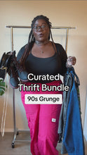 Load and play video in Gallery viewer, Curated Thrift Bundle L - 90s Grunge (1/1)