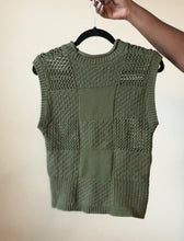Load image into Gallery viewer, Knit Cotton Sweater Vest L (1/1)
