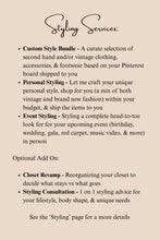 Load image into Gallery viewer, Custom Style Bundle, Personal Styling, &amp; Event Styling
